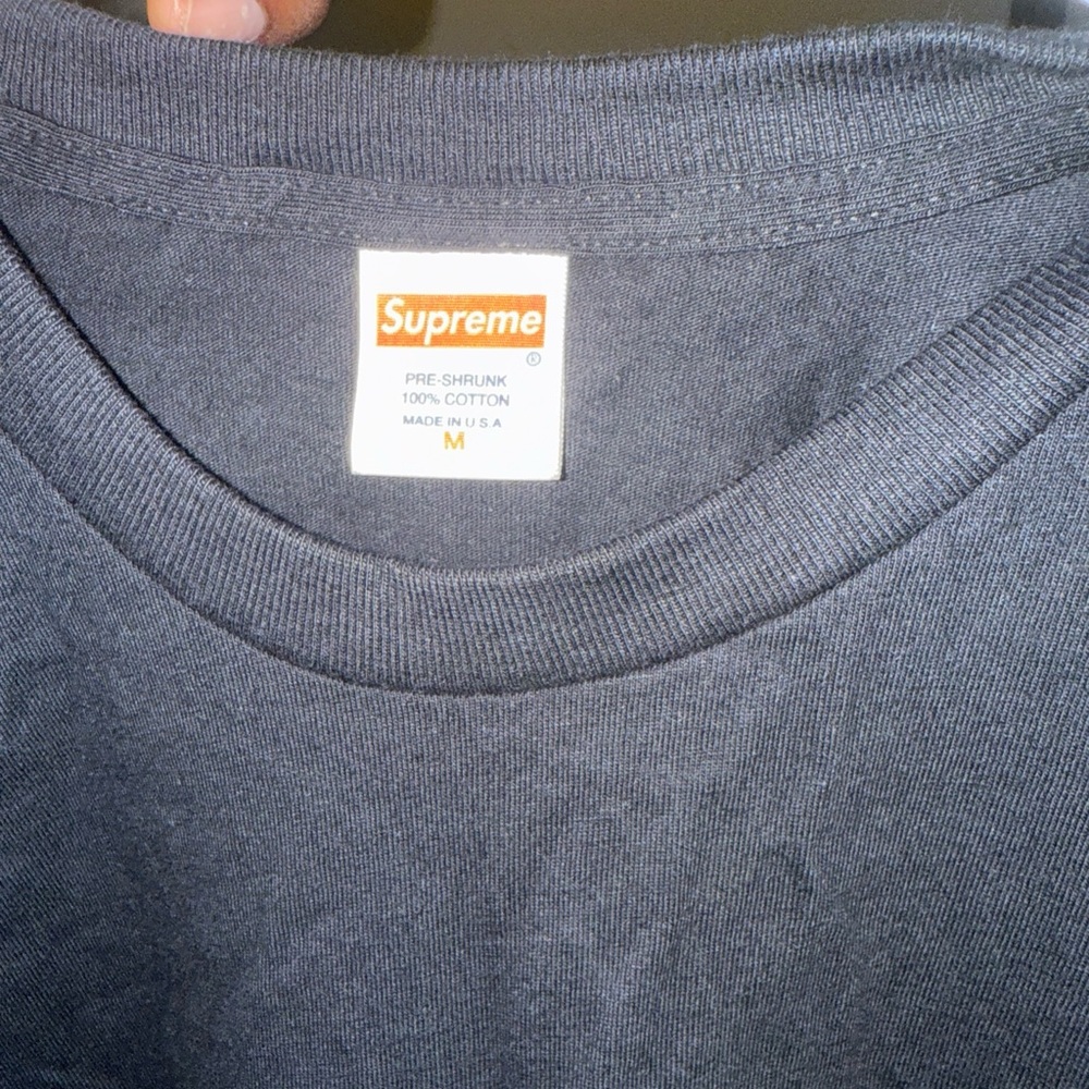 Supreme Charcoal Tee